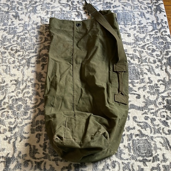 Authentic army duffel